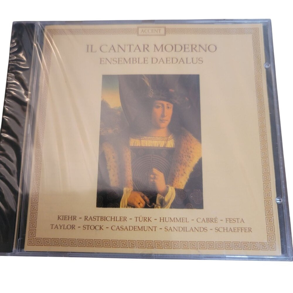 IL Cantar Moderno Ensemble Daedalus CD Accent Label 15th Century Songs NEW